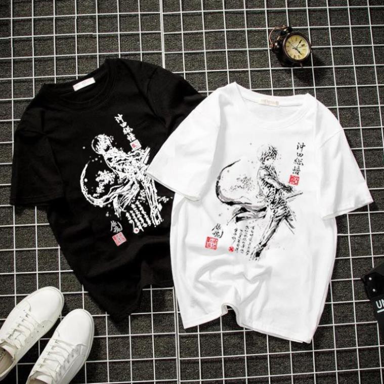Áo thun unisex form rộng phong cách cá tính vải dày mịn 2019T1413