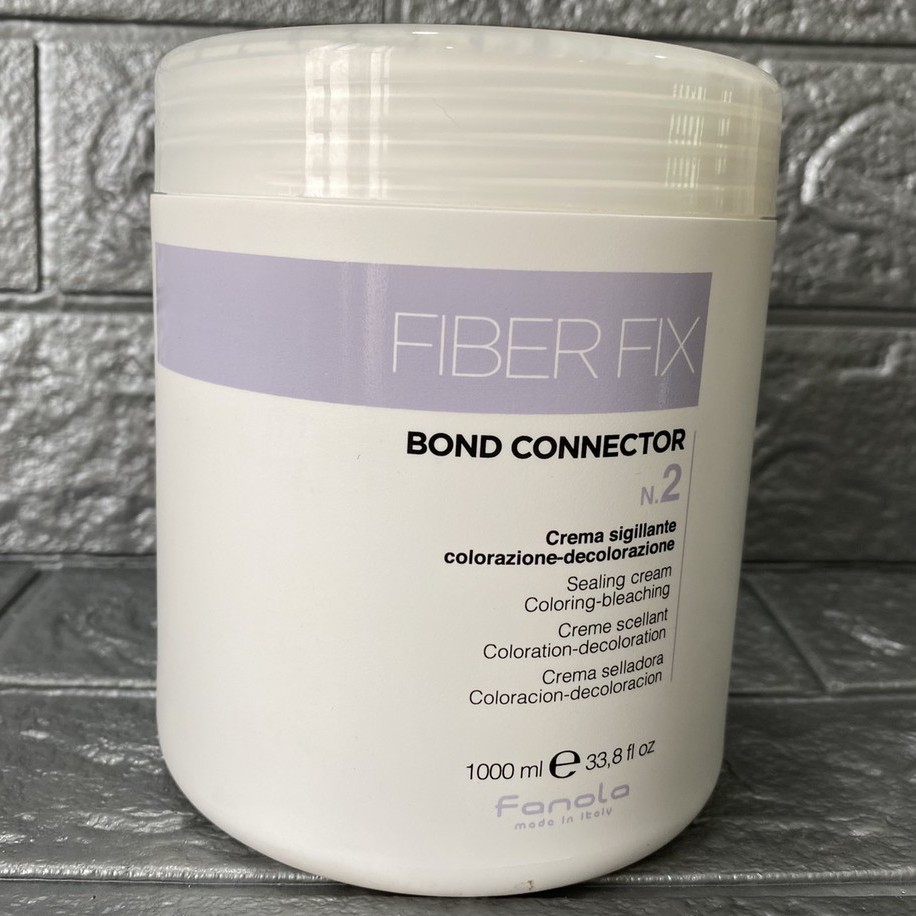 Dầu xả phục hồi tóc Fiber Fix Bond Connector N.2 Sealing Cream Colouring Bleaching FANOLA 1000ml | BigBuy360 - bigbuy360.vn