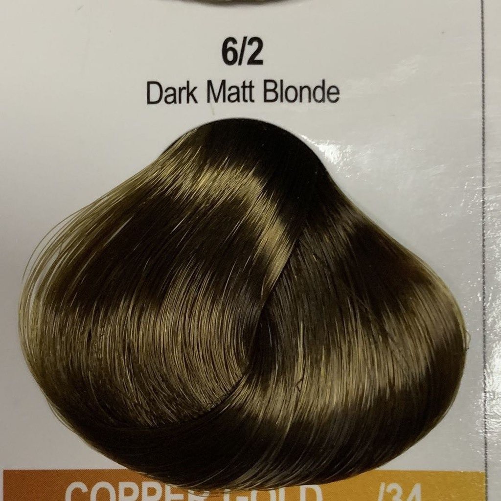 Thuốc Nhuộm Tóc Tại Nhà Màu Rêu Tối 6/2 Dark Matt Blonde Hair Dye Cream