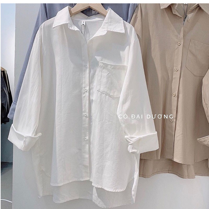 Áo Sơ Mi Nữ Cổ Đức Chất Coton Mềm Hàng Chuẩn Loại 1 M293