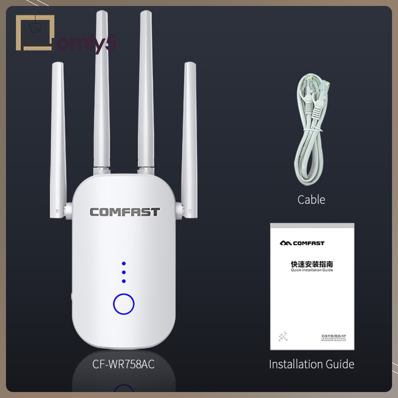 Thiết Bị Khuếch Đại Tín Hiệu Wifi Băng Tần Kép 1200mbps | BigBuy360 - bigbuy360.vn