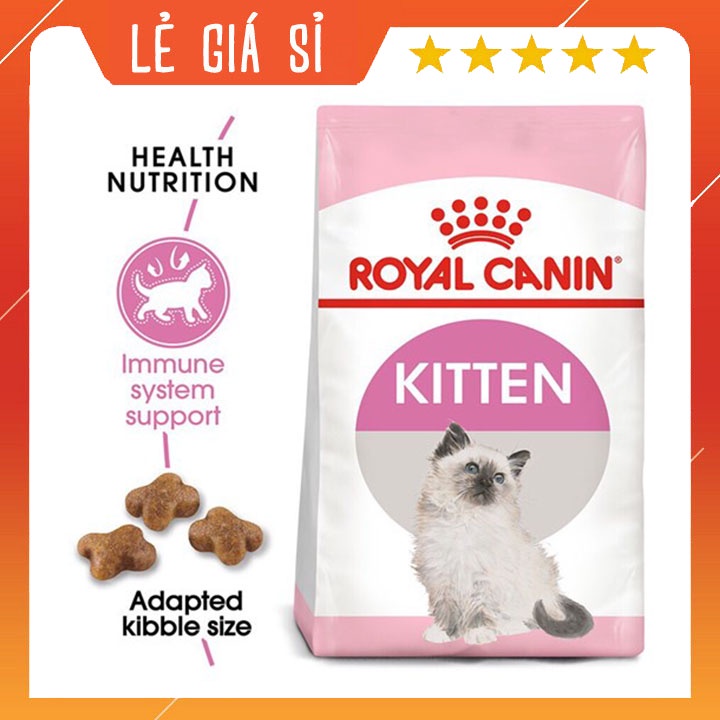 Thức ăn hạt cho mèo Royal Canin Kitten - Túi 400gr - Thức ăn cho mèo giá sỉ