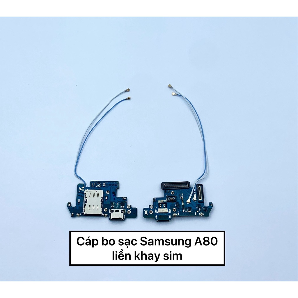 Cáp bo sạc SS A80 liền khay sim