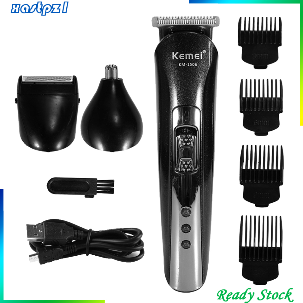 [Ready Stock]3in1 Electric Hair Clipper Nose Hair Trimmer Cutting Machine Beard Barber Razor