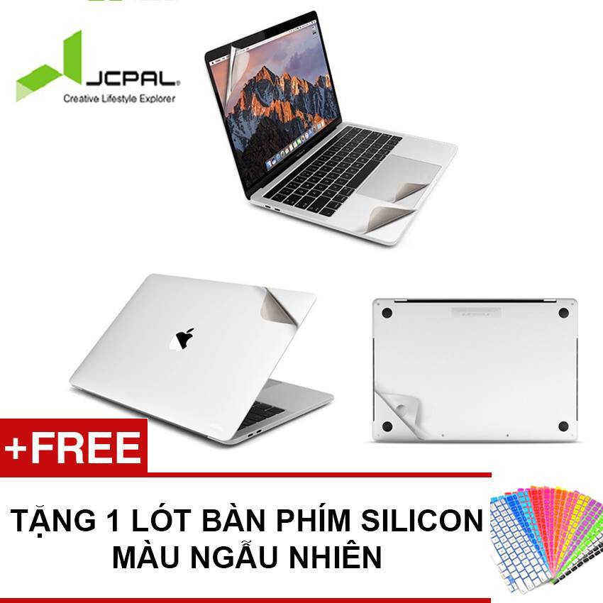 [Mã ELMS4 giảm 7% đơn 500K] Bộ Dán Bảo Vệ Macbook JCPAL Macguard 5 in 1 Nhiều Màu Lựa Chọn (Tặng Kèm Phủ Phím)