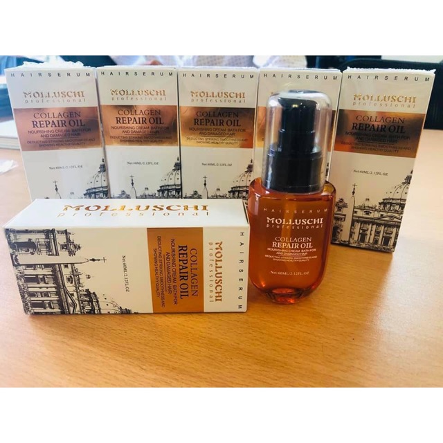 Tinh Dầu Dưỡng Tóc Collagen Molluschi 60Ml | BigBuy360 - bigbuy360.vn