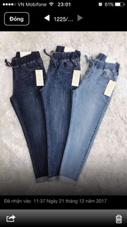 QUẦN BAGGY LƯNG THUN XK