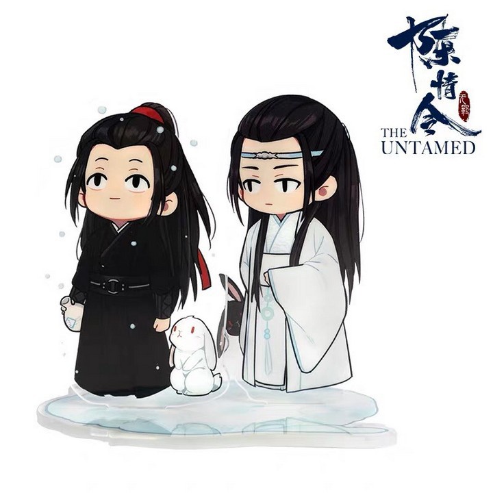 (GO) Mô hình standee mini Ma Đạo Tổ Sư - Trần Tình Lệnh lam vong cơ ngụy vô tiện chibi anime