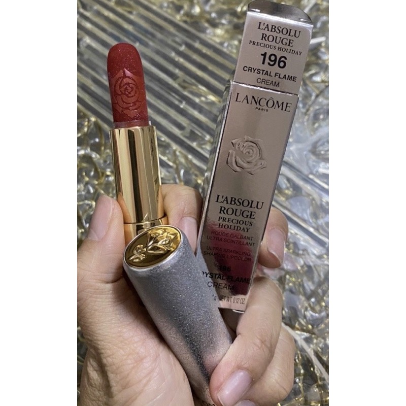 Son Lancome L'Absolu Rouge Ruby Cream Precious Holiday bản giới hạn giáng sinh mới - màu 196 274 473