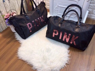 Túi trống du lịch pink