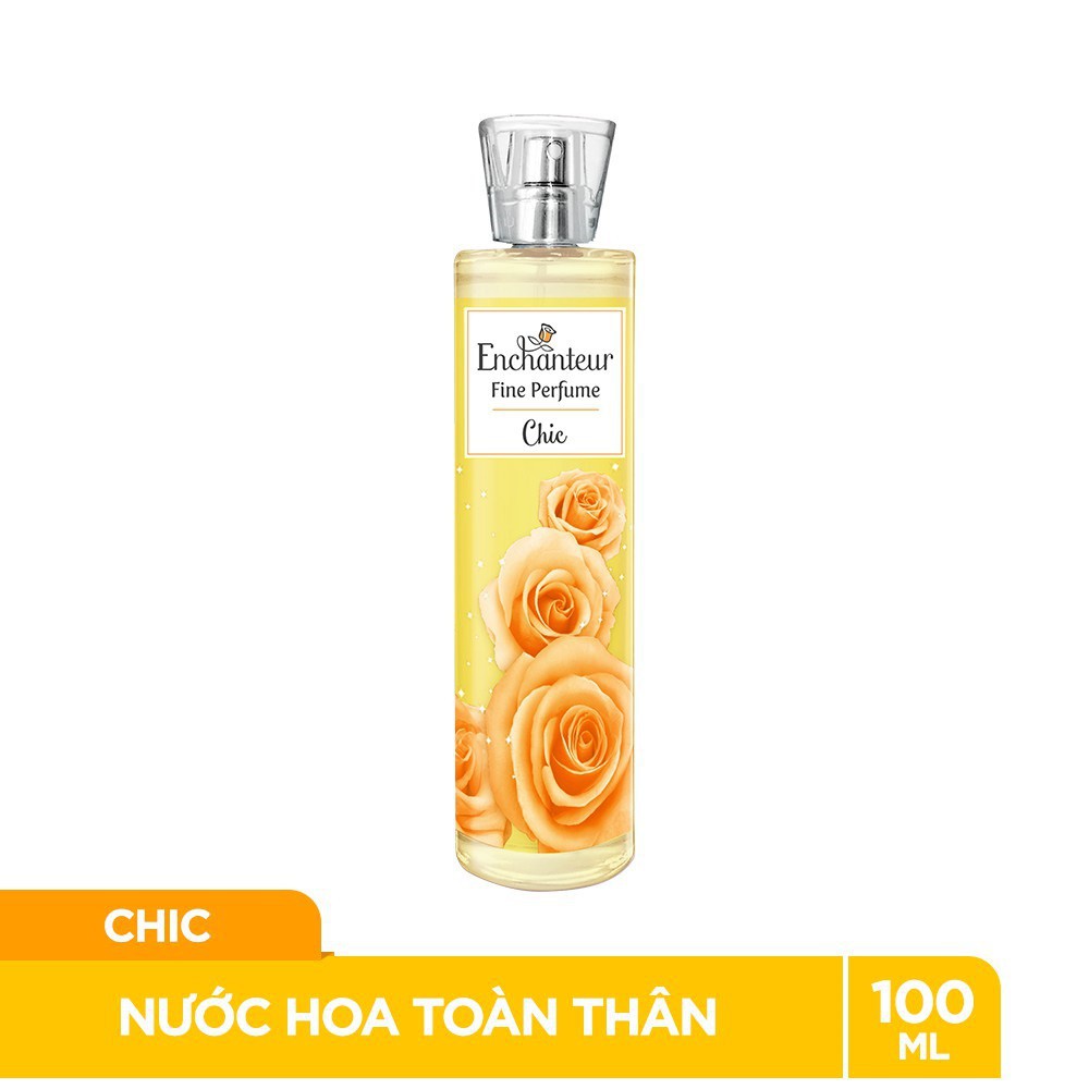 Nước hoa bỏ túi Enchanteur Chai 18ml (Charming/Delightful/Romantic)