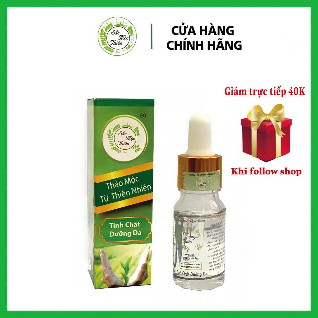 Serum Dưỡng Da Bạch Thiên Thảo Sắc Mộc Thiên - Thu Nhỏ Lỗ Chân Lông Chống Lão Hóa Sau Tái Tạo Da