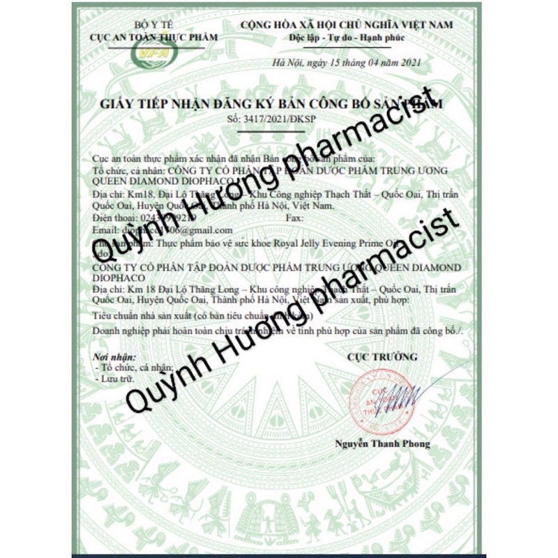 Viên uống ROYAL JELLY sữa ong chúa hộp 2 lọ x 30 viên giúp đẹp da chống lão hóa