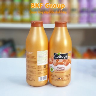 [New2021] Sữa Tắm Cottage Pháp Chính Hãng Hương Đường Caramel 750ml