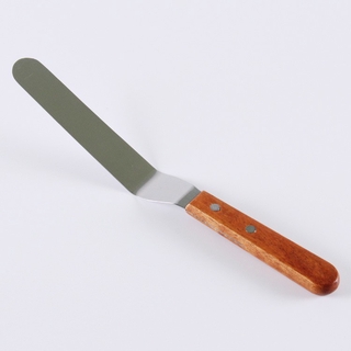 Dao chà láng inox lưỡi gấp, cán gỗ 8inch 31.5cm