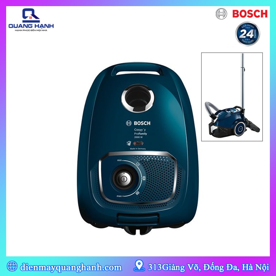 Máy hút bụi Bosch BGLS42035 2000W [Hàng chính hãng]