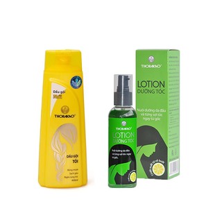 combo  dầu gội tỏi, tinh dầu bưởi 150ml