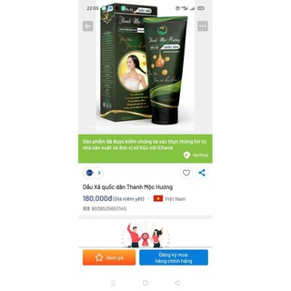 Dầu xả quốc dân Thanh Mộc Hương