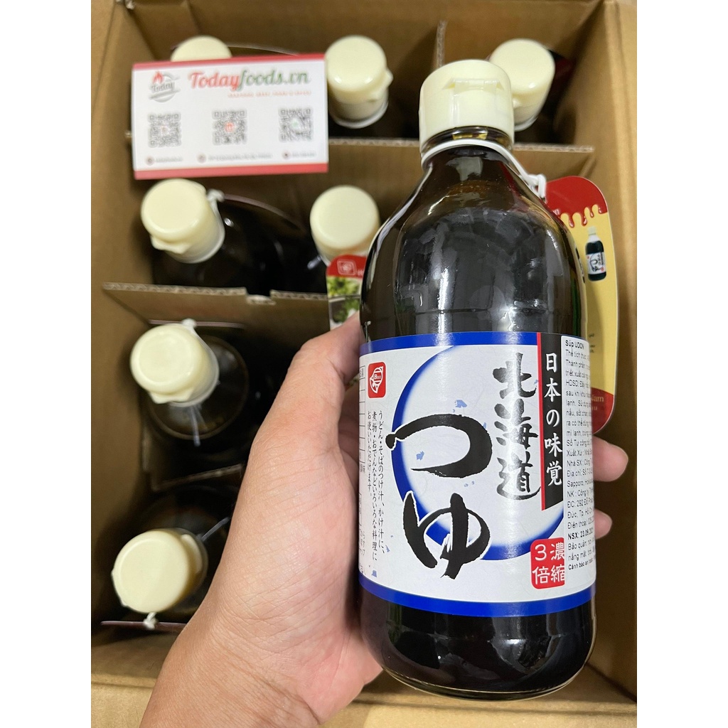 Súp udon nấu mì Udon & Soba làm sốt chấm Soba chuẩn hương vị Nhật Bản