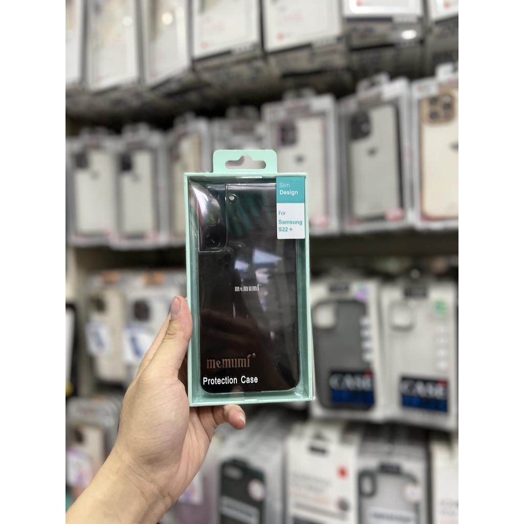 Ốp lưng memumi trong suốt Samsung S22 Ultra S22 S22 plus khoe màu máy siêu đẹp