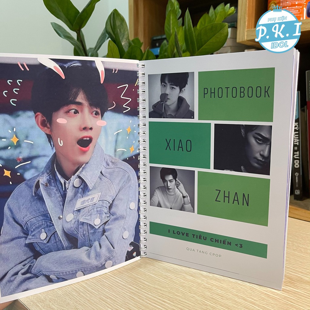 Bộ Photobook Album ảnh Tiêu Chiến 2021 - QUÀ TẶNG C-POP