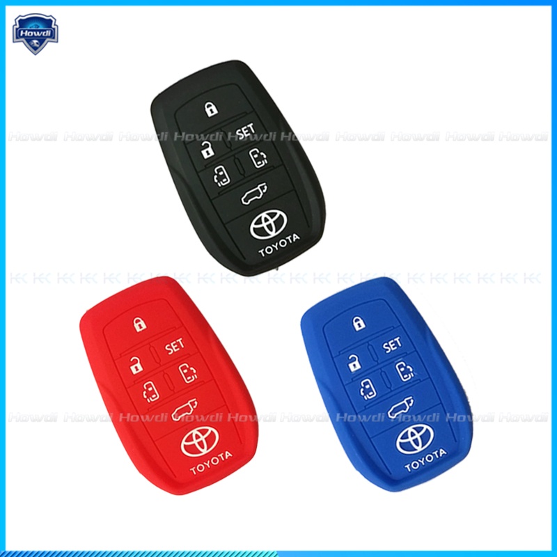 Bọc Chìa Khóa Bằng Silicone Dành Cho Toyota Hilux Revo Innova Camry Fortuner