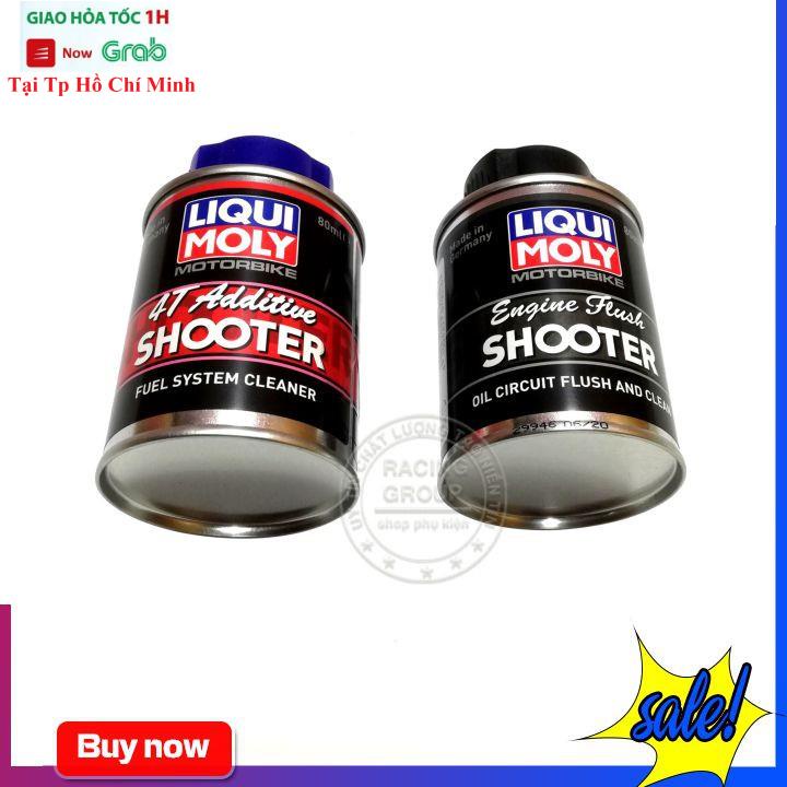 Chai Súc Động Cơ Xe Máy Liqui Moly Engine Flush Shooter 80ml