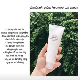 ( Có bill) Sữa rửa mặt MUJI NHẬT BẢN