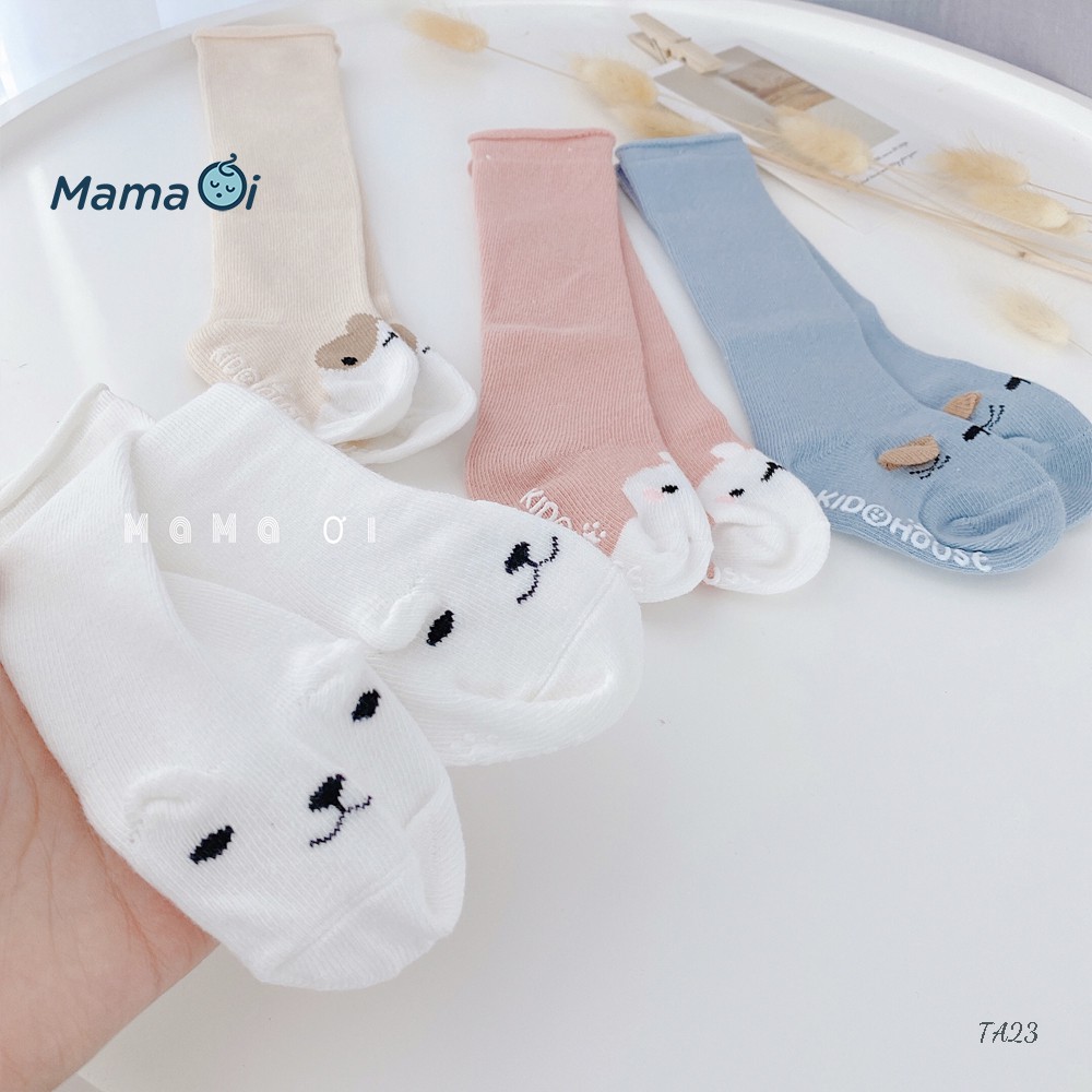 TA23 Tất dài hình thú cho bé của Mama Ơi-Thời trang cho bé