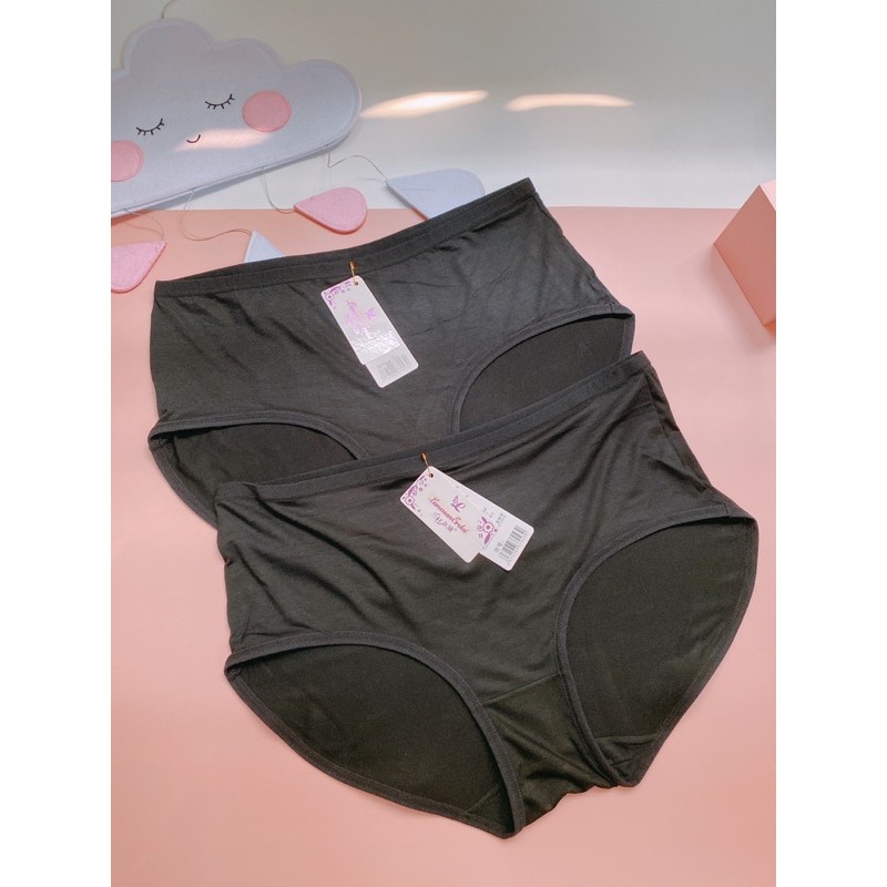 Quần lót bigsize Quần chip cotton sợi tre bigsize Set 5 chiếc