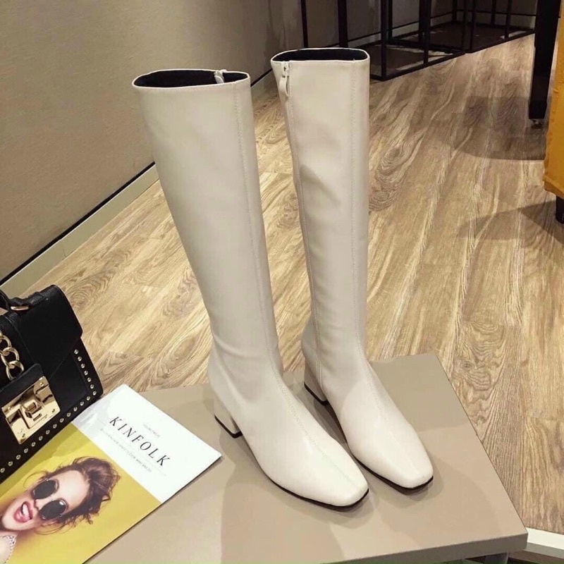 Bốt đùi kéo khoá sườn 5p cực dễ đi ( đơn giản mà lại đẹp -ảnh thật đó ạ) | BigBuy360 - bigbuy360.vn