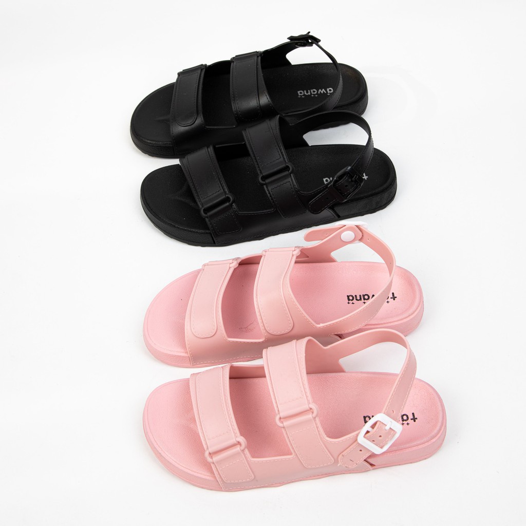 Giày Nữ MWC 2839 - Giày Sandal Nữ 2 Quai Ngang Cá Tính Thời Trang