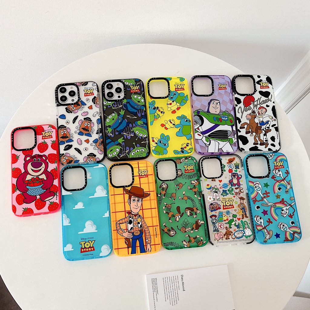 Disney Ốp Điện Thoại Mềm Trong Suốt In Hoạt Hình toy story Cho iphone 15 14 13 12 11 pro max plus mini xr 7 8 se 2020 2022
