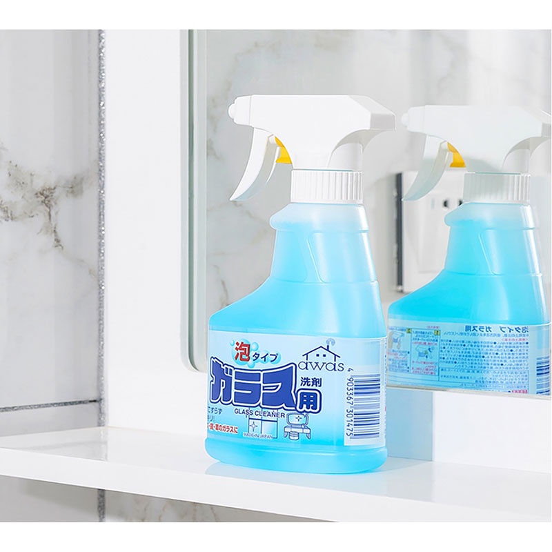 Chai xịt lau kính Rocket dạng bọt 300ml - Hachi Hachi Japan Shop