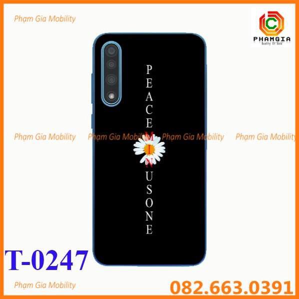 Ốp lưng Vsmart Live - In hình PEACEMINUSONE hoa cúc (p2)