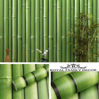 Giấy dán tường 3d cây tre khổ 45cmx10m