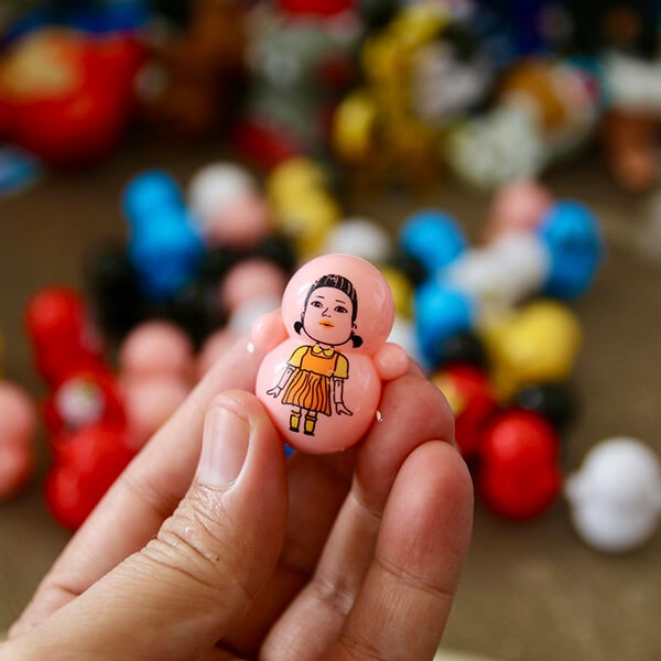 Lật đật mini vui nhộn combo 100 con, trẻ siêu thích, rẻ siêu cấp. Zipoka