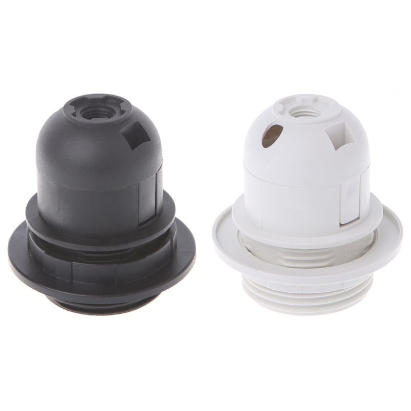 Giá Đỡ Bóng Đèn Edison E27 Gắn Trần Nhà Màu Trắng Đen