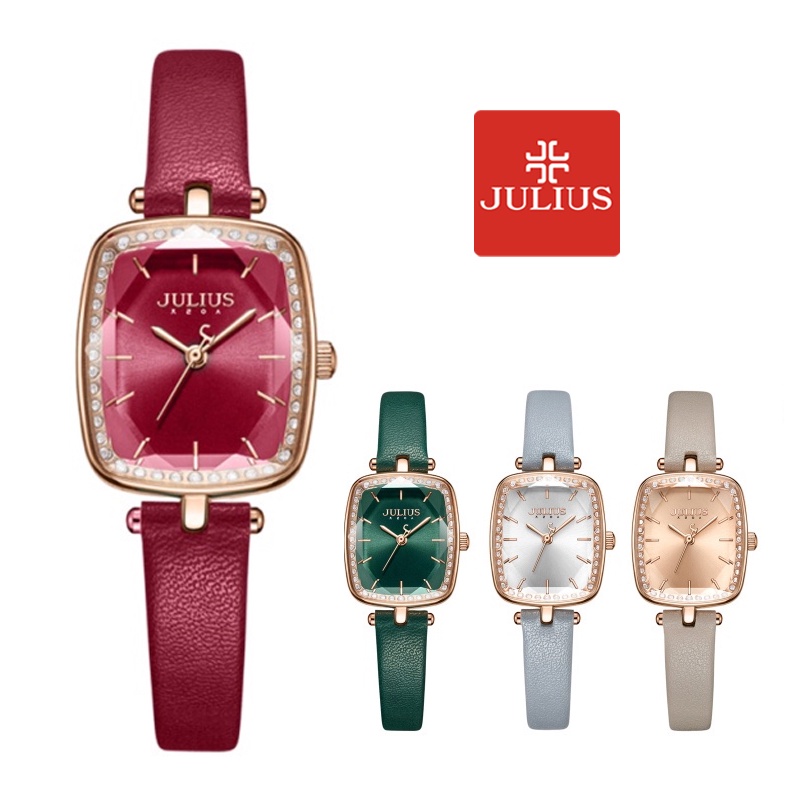 Julius Official | Đồng hồ nữ Julius JA-1341 dây da