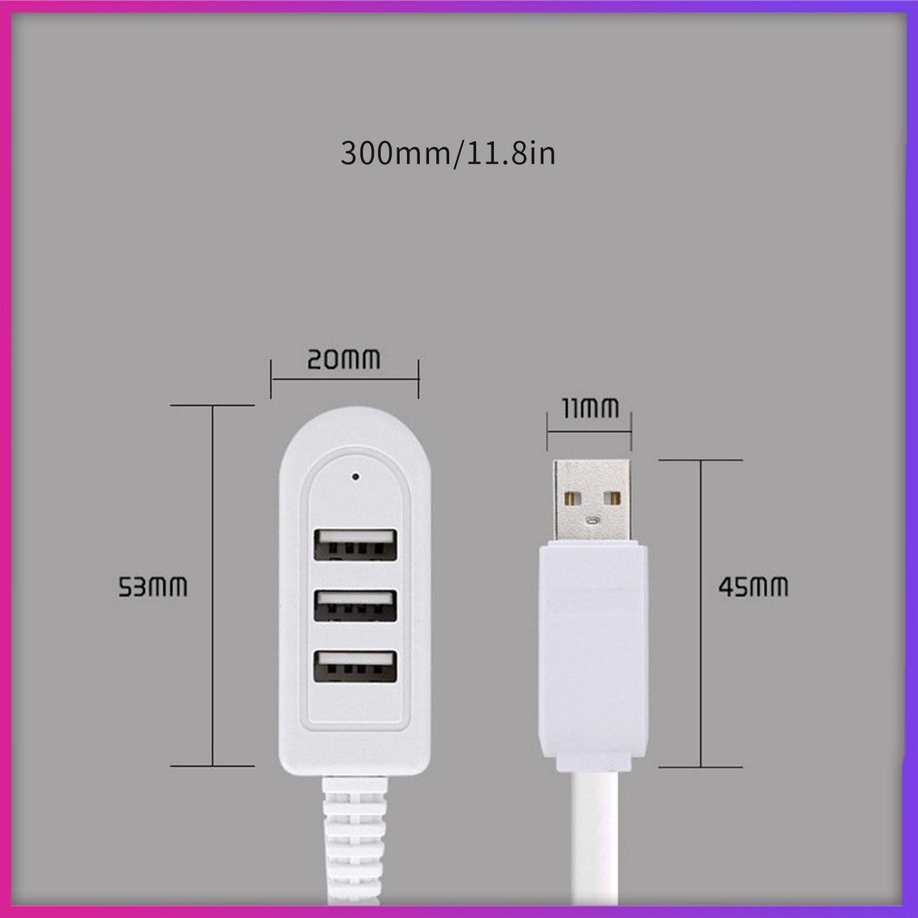 Bộ Chia 3 Cổng Usb 3a Đa Năng Tiện Dụng