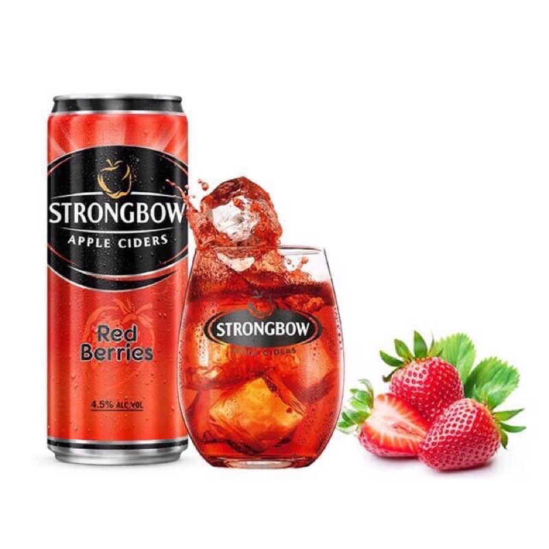Strongbow nước táo lên men 330ml