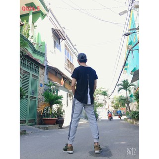 Quần nỉ nam 3 sọc jogger