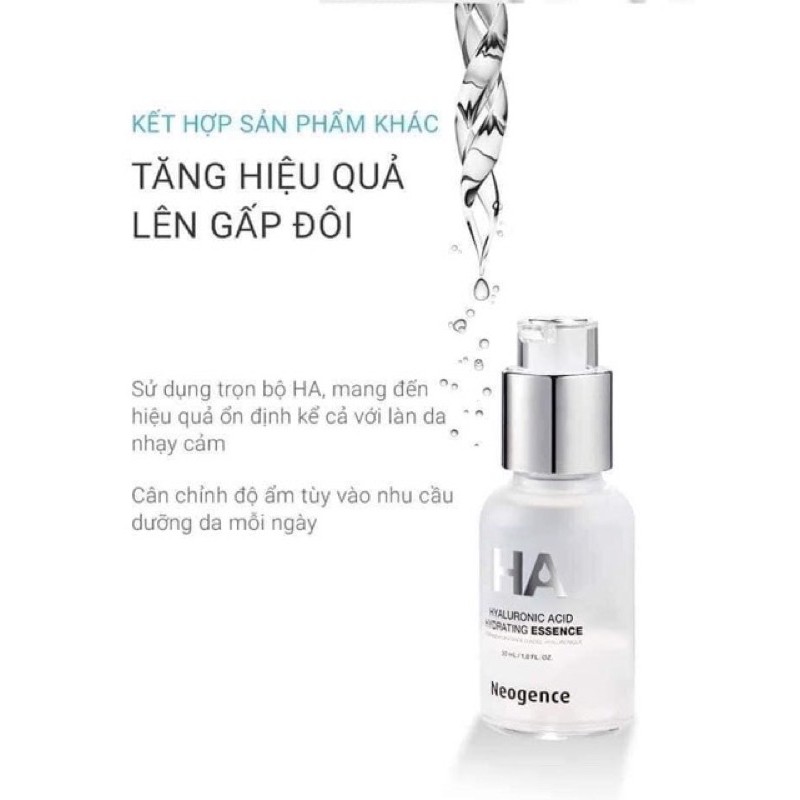 Serum B5 và Essence HA Neogence