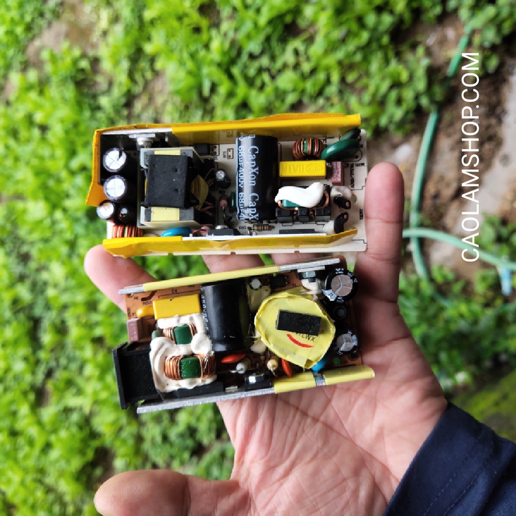 Combo 2 nguồn không vỏ 12V5A và 24V3A