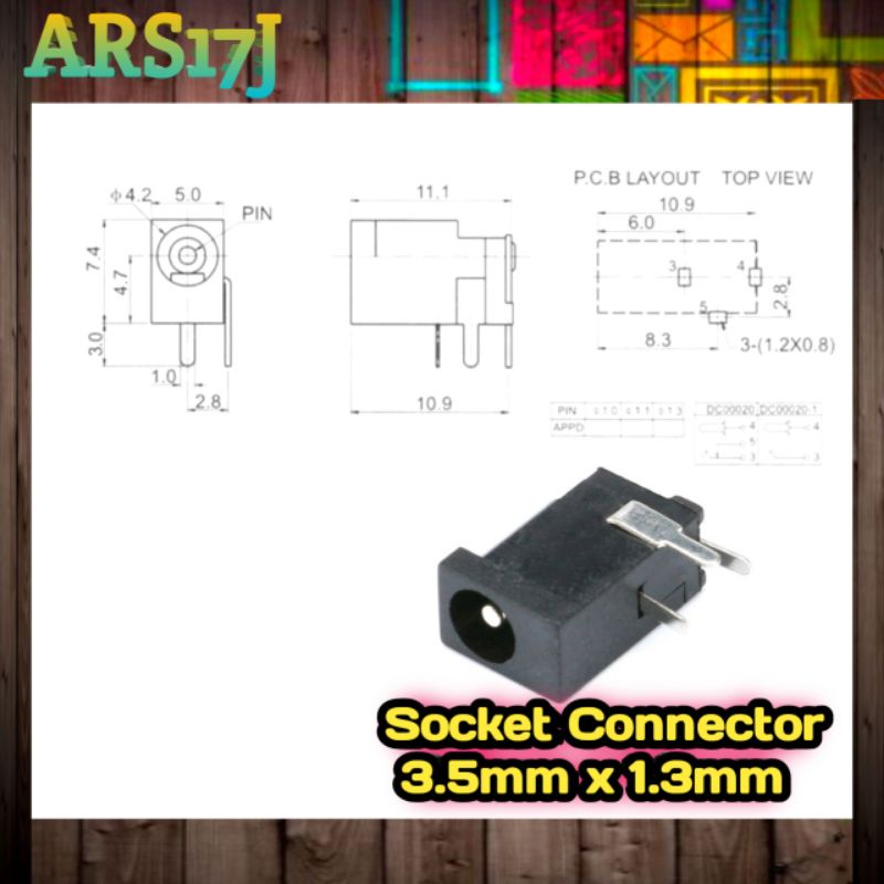 Ổ Cắm Kết Nối Đèn Pin Lỗ