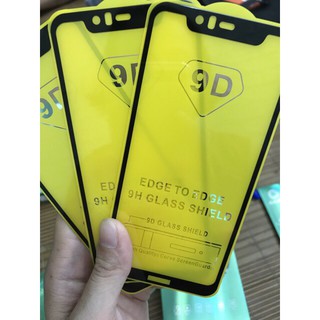 [Giá Rẻ Nhất] Kính Cường Lực 9D Full Màn Hình Nokia 5.1 Plus Đen