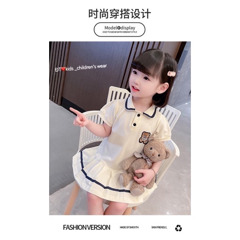 V7953 [1-6 tuổi] Váy bé gái từ 10-18kg