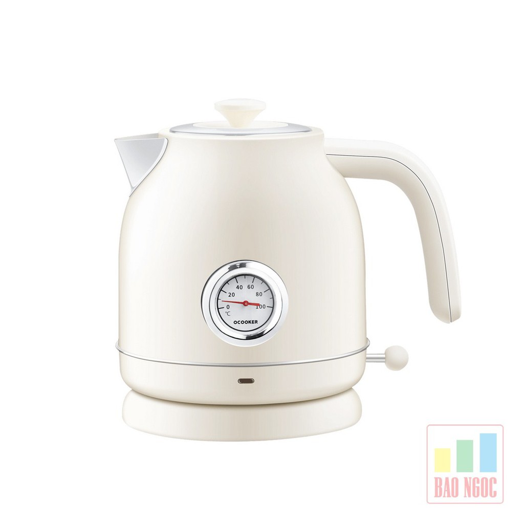 Ấm bình đun nước điện siêu tốc Xiaomi Retro oCooker có đo nhiệt độ