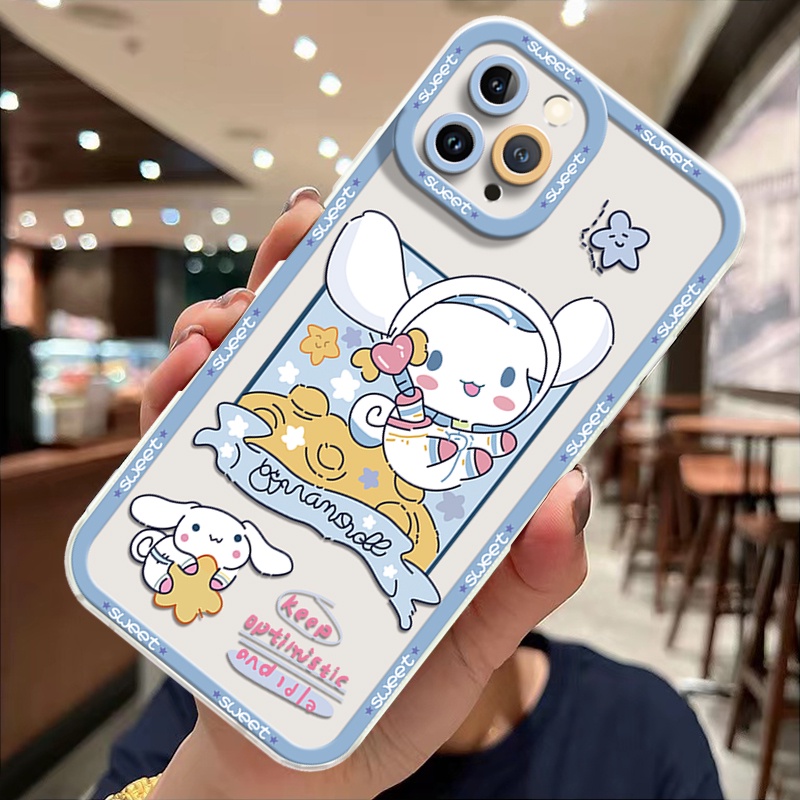 Ốp Điện Thoại Silicon TPU Mềm Trong Suốt Họa Tiết Hoạt Hình Chống Sốc Cho IPhone 13 12 11 Pro XS Max X XR 8 7 6 6S Plus