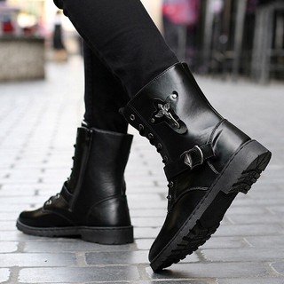Giày boot nam cao cổ đẹp